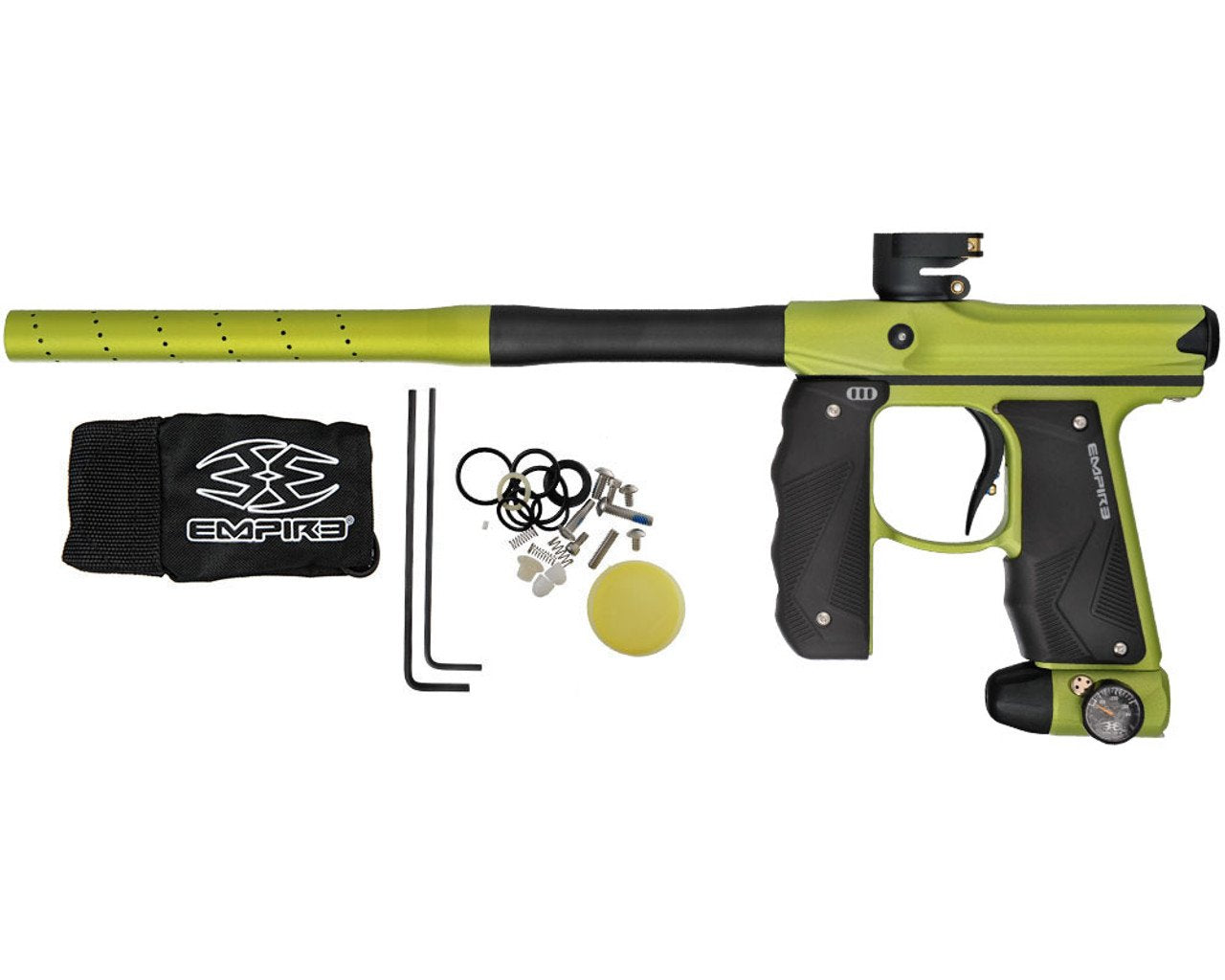 Empire Mini Gs Marker Dust Green / Brown with 2 Piece Barrel