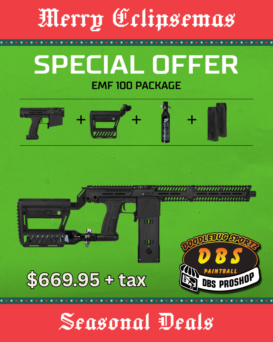 Planet Eclipse EMF Deal - Black (PRE-ORDER)