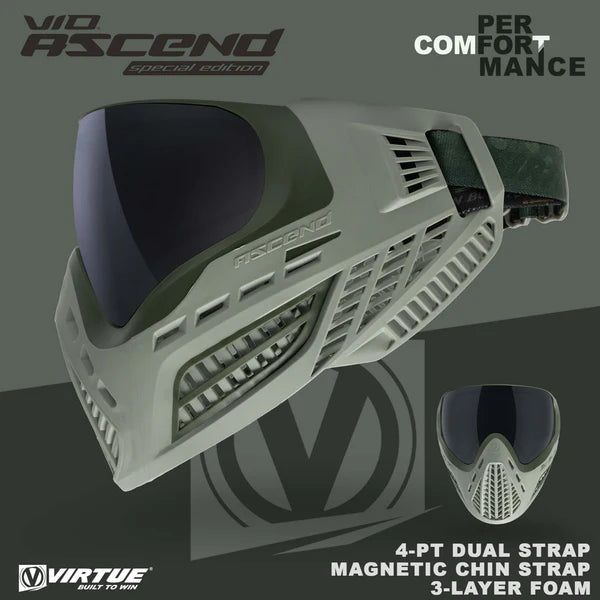 Virtue VIO Ascend Goggle - FGG Dark Olive