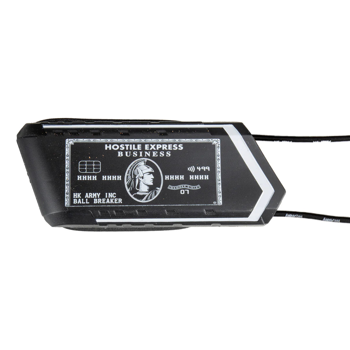 HK LE Ball Breaker Condom - Hostile Express Black