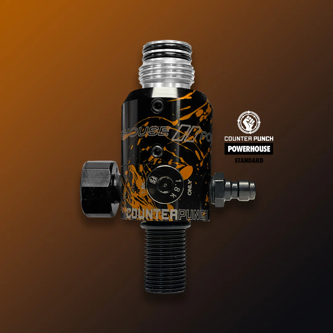 POWERHOUSE COUNTERPUNCH REGULATOR - Splash - Black/Orange