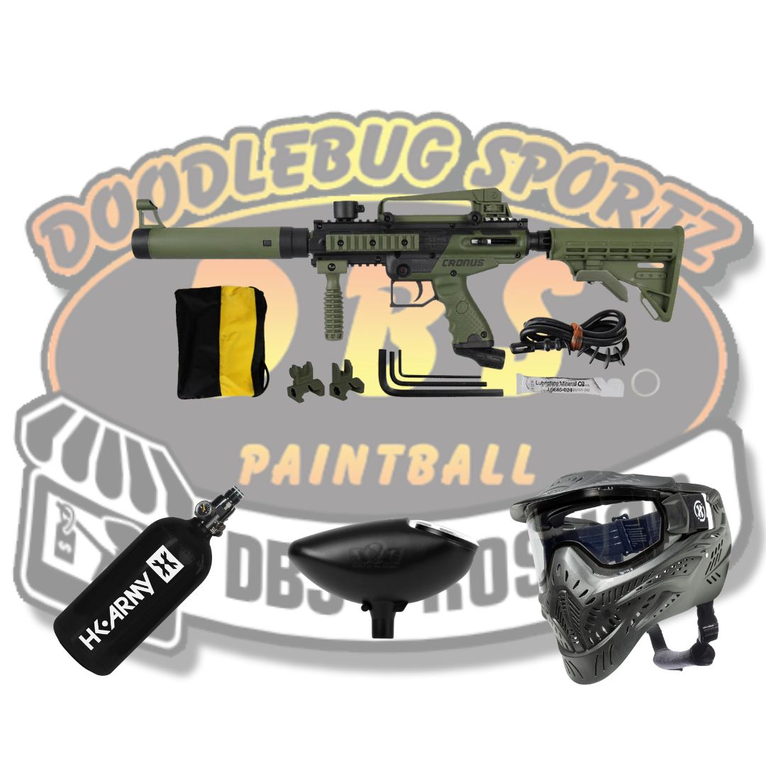 Tippmann Cronus Tactical First Timer Bundle - W/HPA & Thermal Goggles