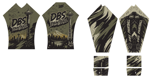 DBS NorthWest Roots Jersey - Olive/Black