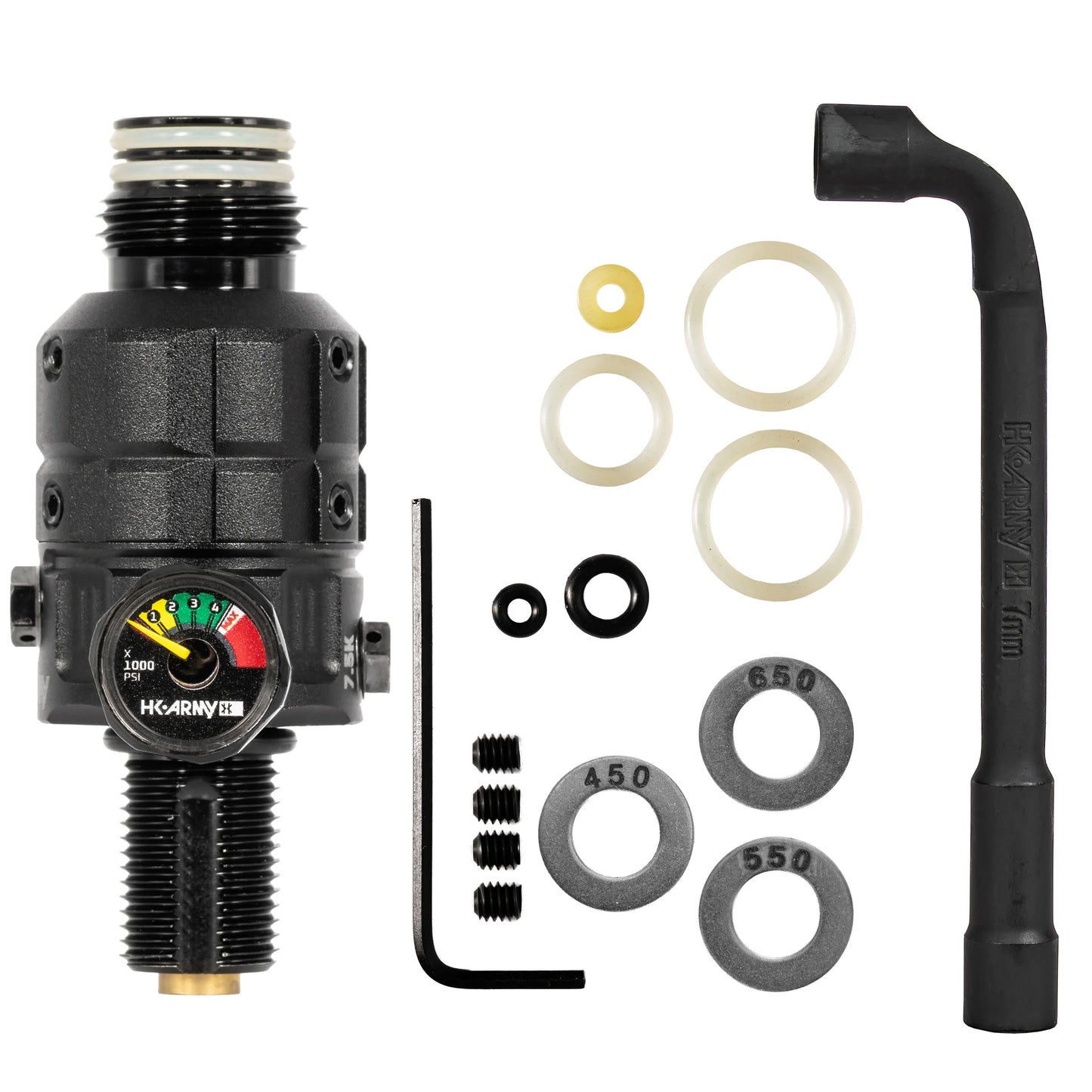 HK Turbine Pro Regulator - Adjustable & Rotational - Black