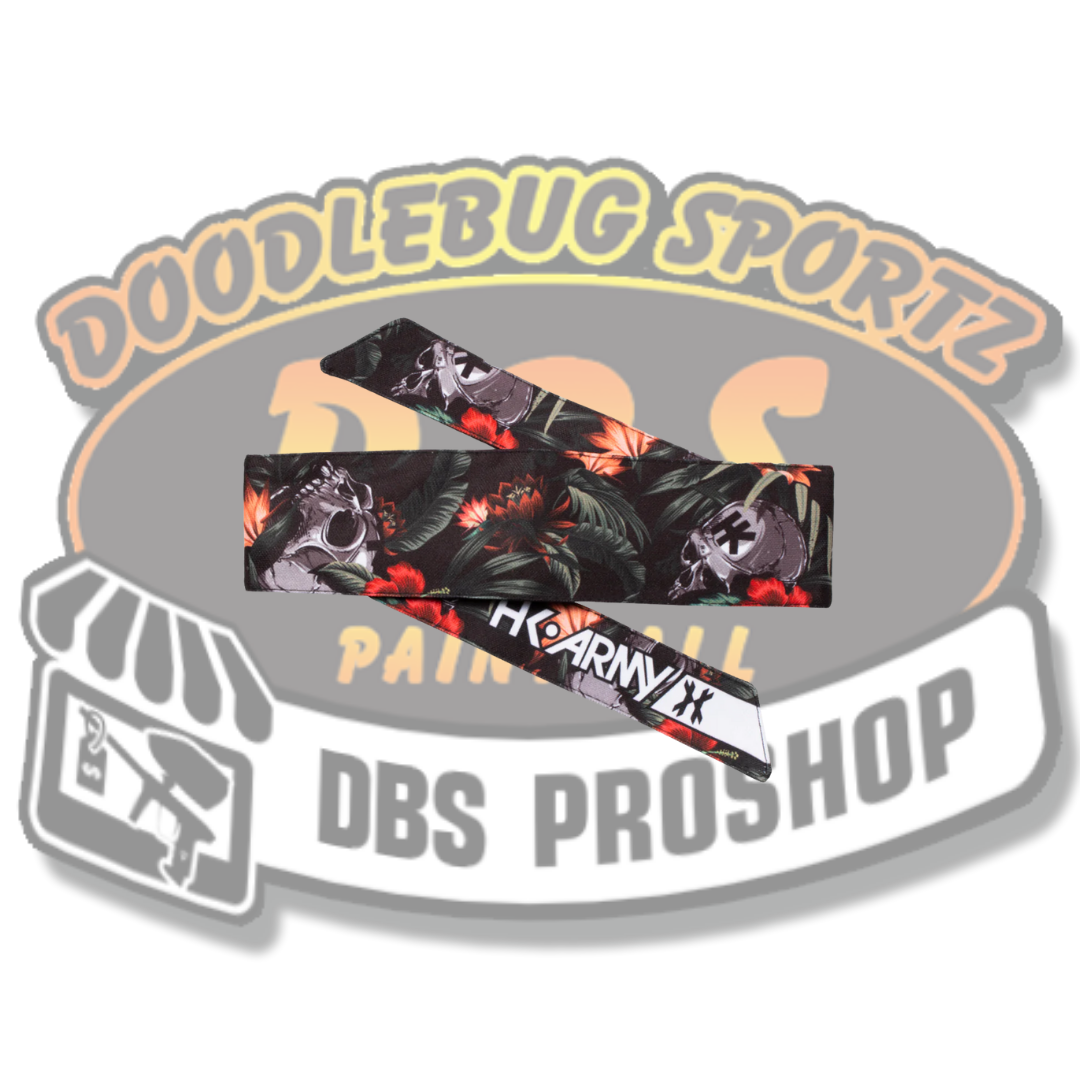 HK Head Band - Tropical Skulls