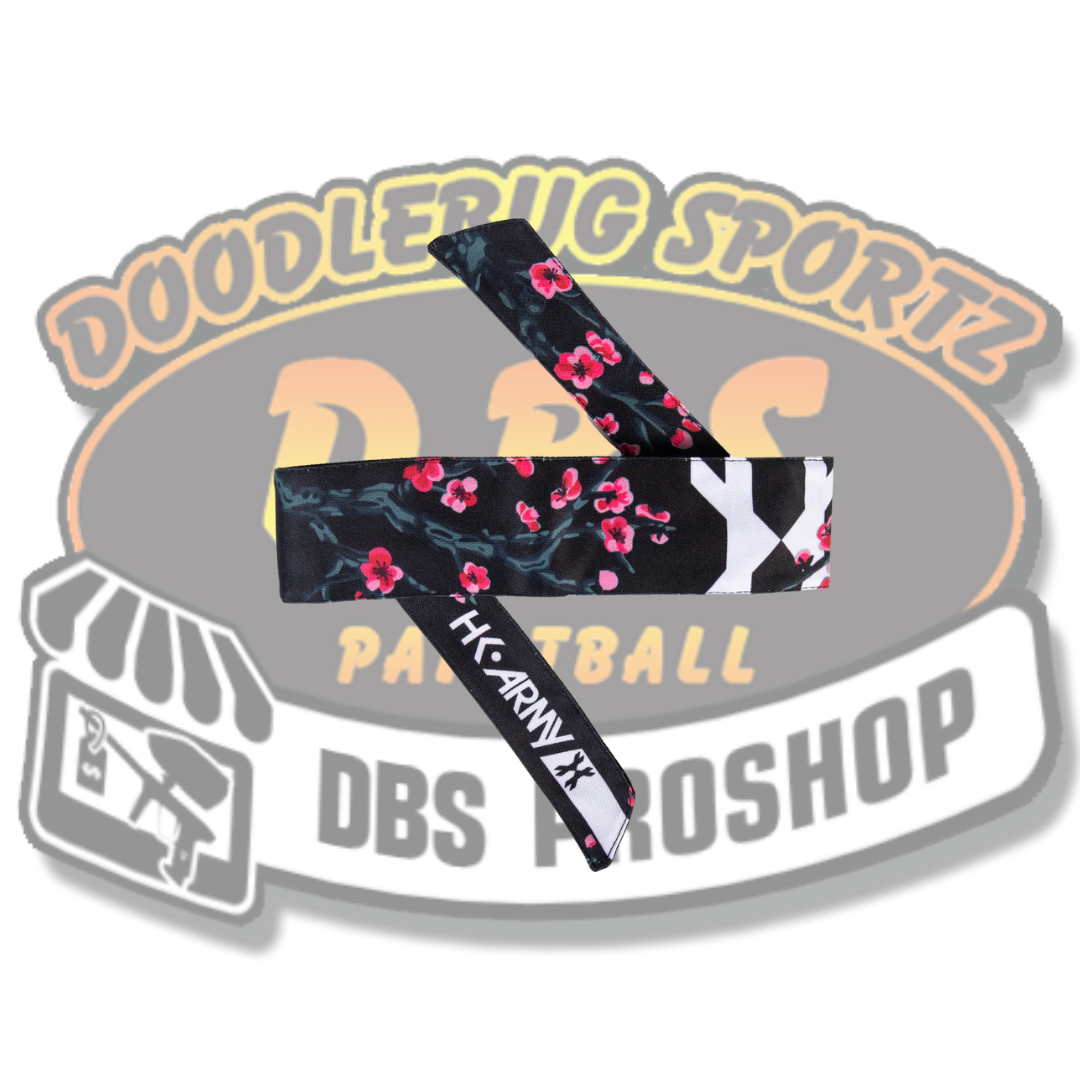 HK Head Band - Blossom Black