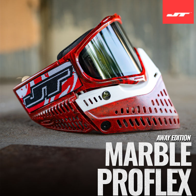 JT Spectra Proflex LE Goggle - Marble Red/Black/White - Away
