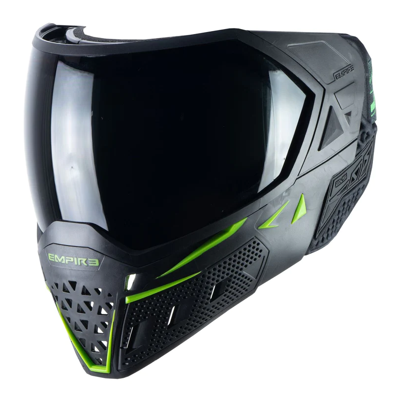 Empire EVS Goggles Black/Lime - W/ Clear and Ninja Thermal Lens