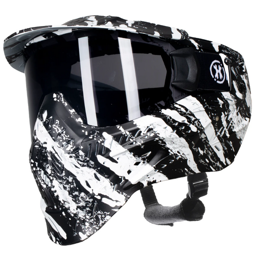 HK HSTL GOGGLE - FRACTURE BLACK/WHITE