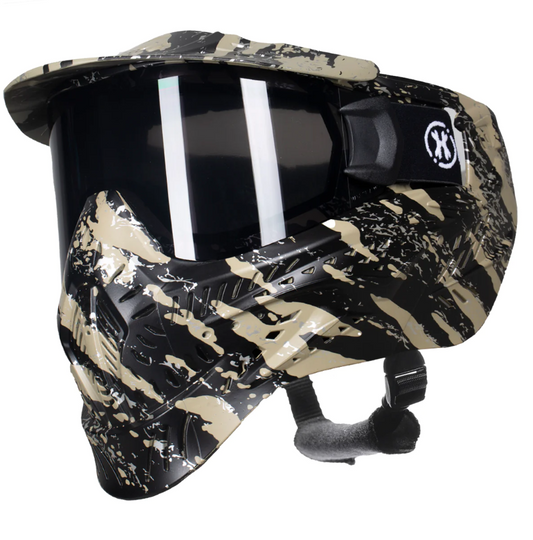 HK HSTL GOGGLE - FRACTURE BLACK/TAN