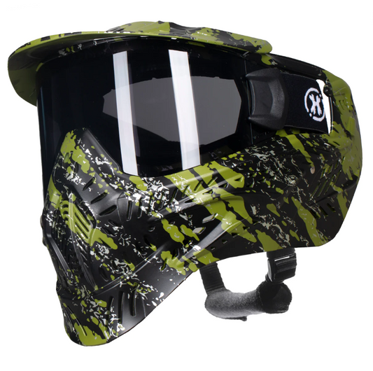 HK HSTL GOGGLE - FRACTURE BLACK/OLIVE