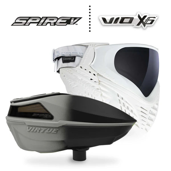 Virtue Vio X6 & Spire 5 Fade Series Bundles - White Storm