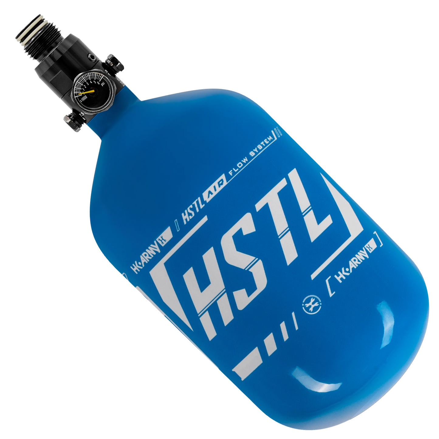 HK 68ci 4500psi HSTL Tank w/ Standard Reg - Blue