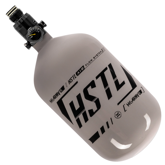 HK 68ci 4500psi HSTL Tank w/ Standard Reg - Grey