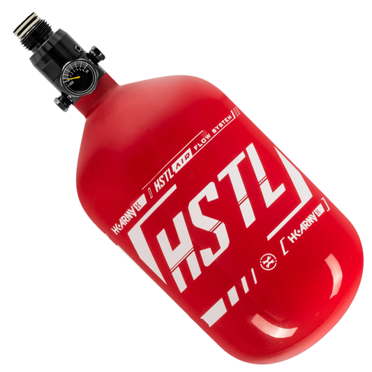 HK 68ci 4500psi HSTL Tank w/ Standard Reg - Red