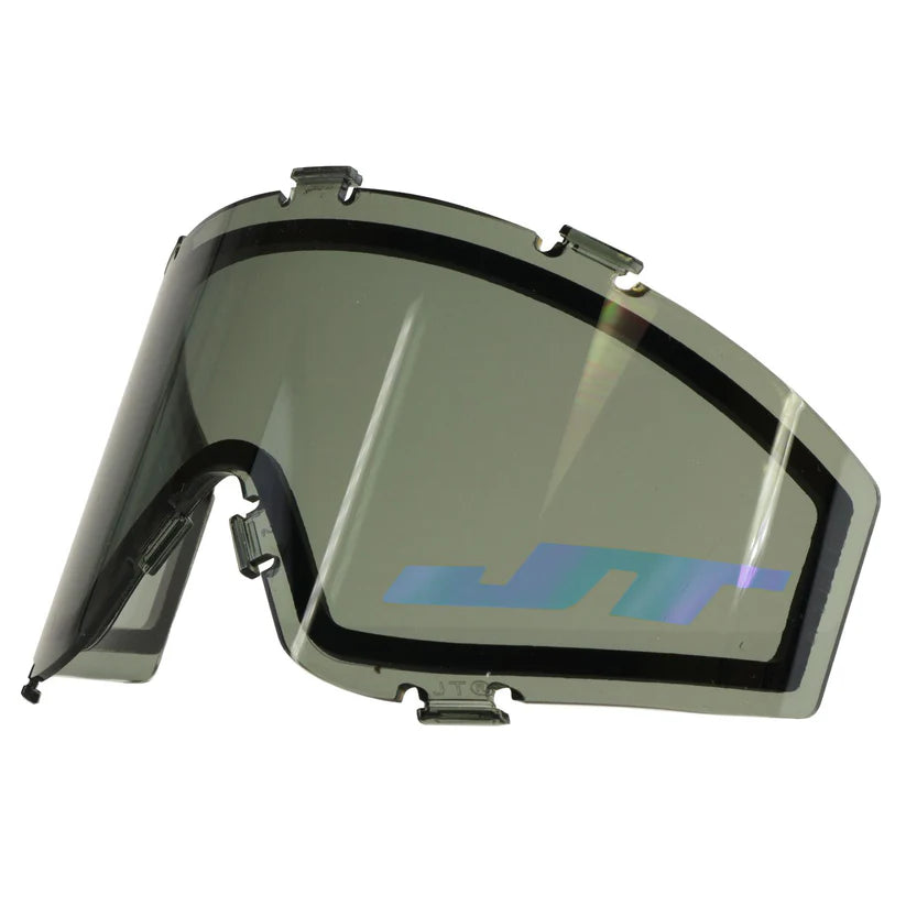 JT Spectra Thermal Lens  - Smoke W/ Blue Mirror Logo