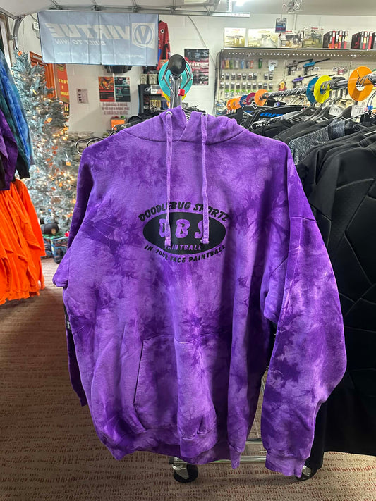 DBS HOODIE - Purple Tie Dye