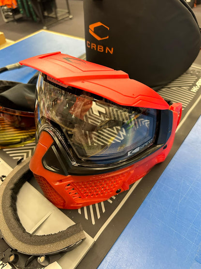 Used CRBN PRO Goggles W/ STORM FAN - Blood Fade