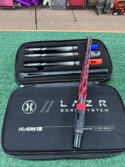 Used HK LAZR kit w/ orbital tip - Black/Red