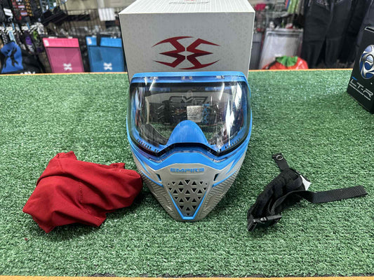 Used EVS Goggles - Grey/Blue