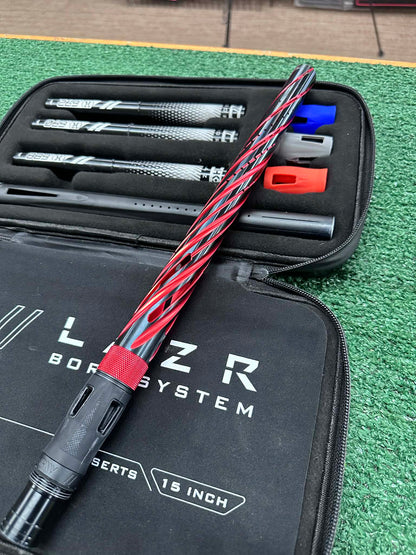 Used HK LAZR kit w/ orbital tip - Black/Red