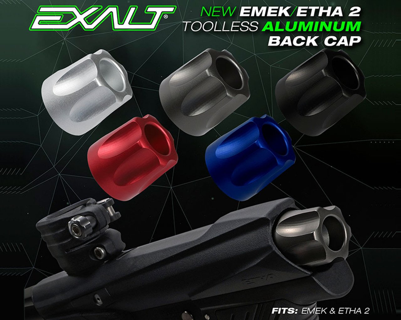 Exalt Etha Emek Toolless back cap