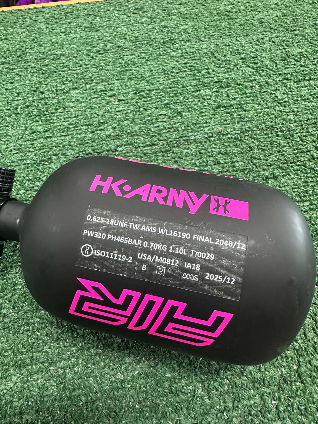 Used HK ALPHA 68Ci W/ V3 Reg - Viper(Black/Pink)(BORN 12/25)