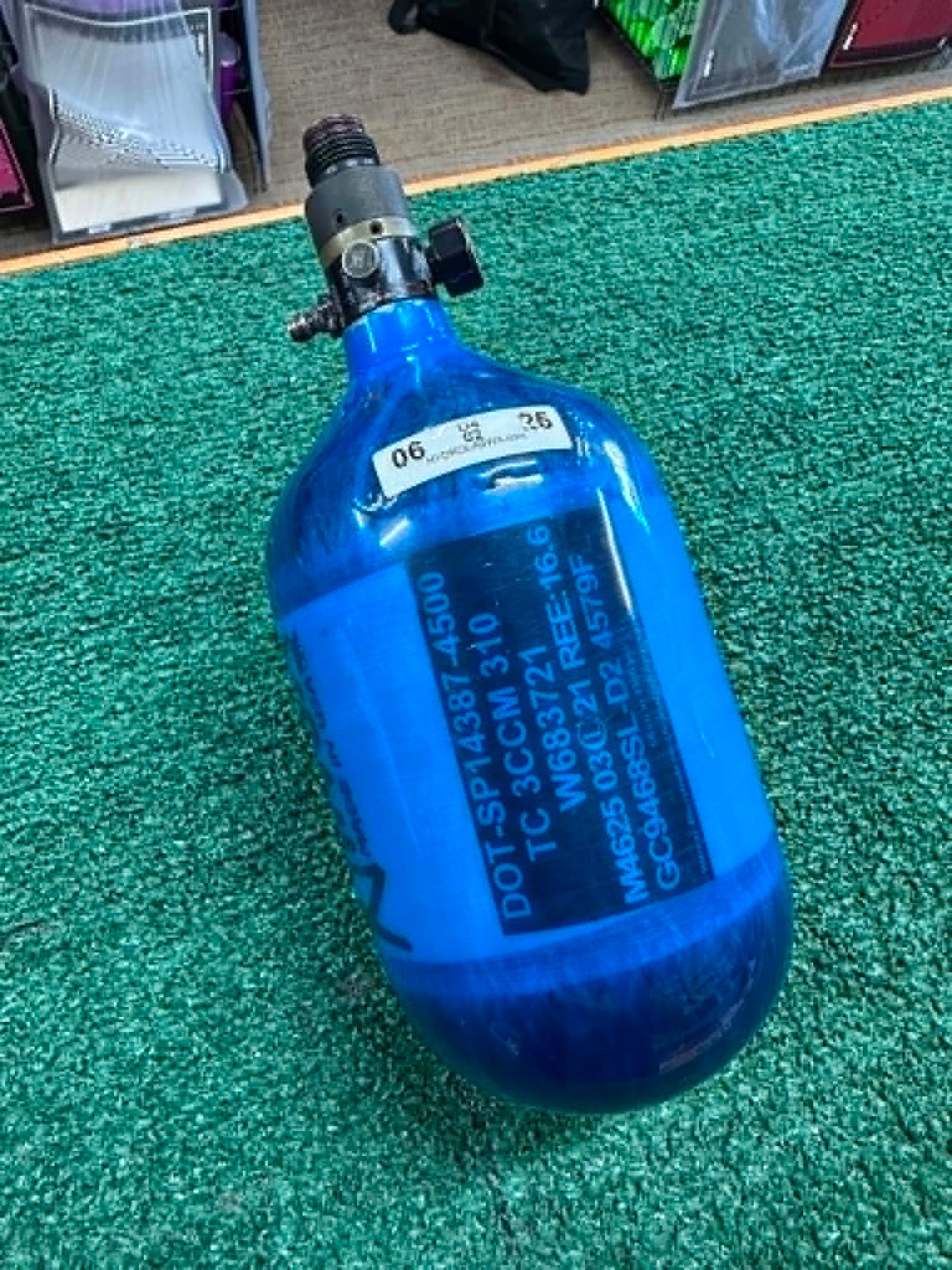 Used Ninja Lite 68ci/4500psi W/PRO Reg - BLUE (03/21)