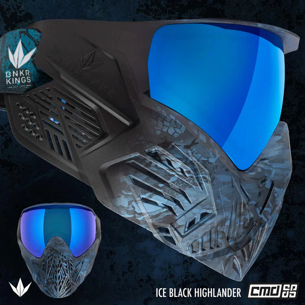 BunkerKings CMD Goggles - Ice Black Highlander