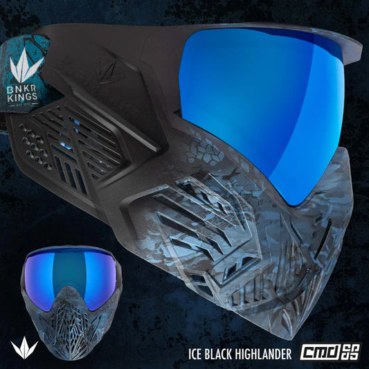 BunkerKings CMD Goggles - Ice Black Highlander