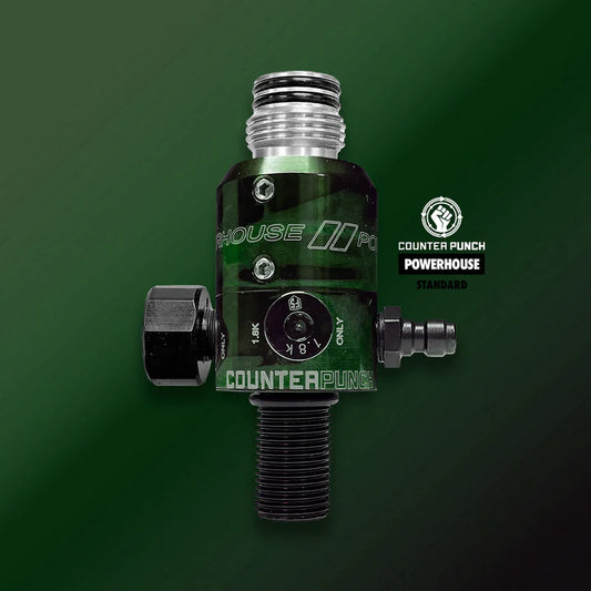 POWERHOUSE COUNTERPUNCH REGULATOR - ACID WASH - Black and Green