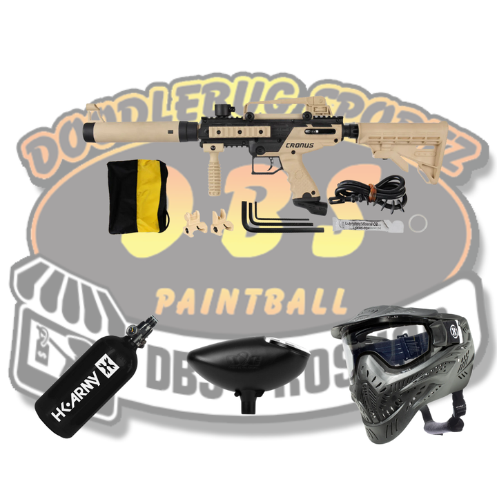 Tippmann Cronus Tactical First Timer Bundle - W/HPA &amp; Thermal Goggles