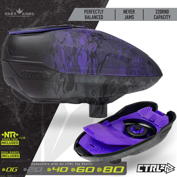 BunkerKings CTRL2 Loader - Purple Black Highlander