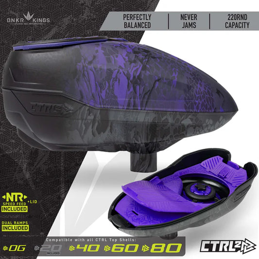 BunkerKings CTRL2 Loader - Purple Black Highlander