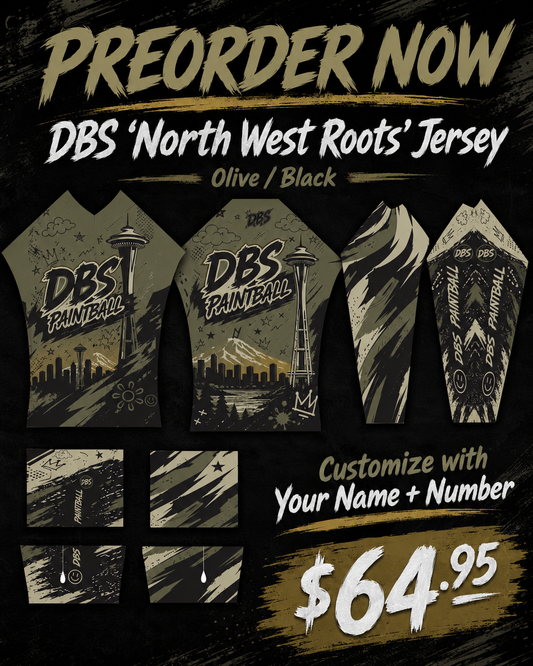 DBS NorthWest Roots Jersey - Olive/Black