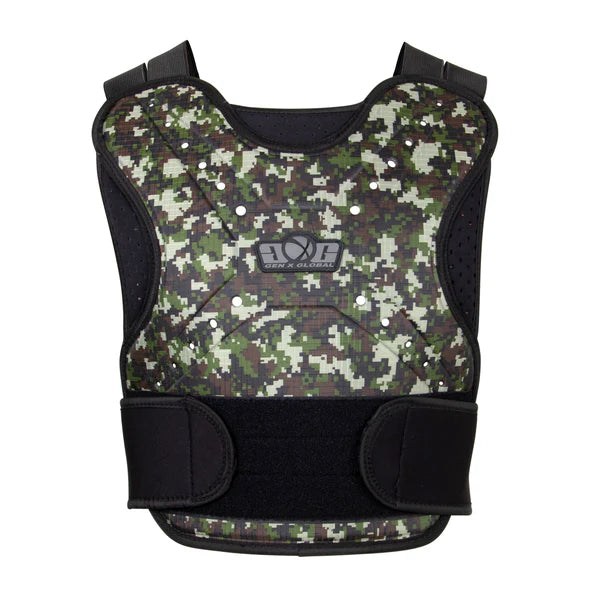 Gen X Chest Protector - DIGI Green Camo – DoodleBug Sportz Paintball ...