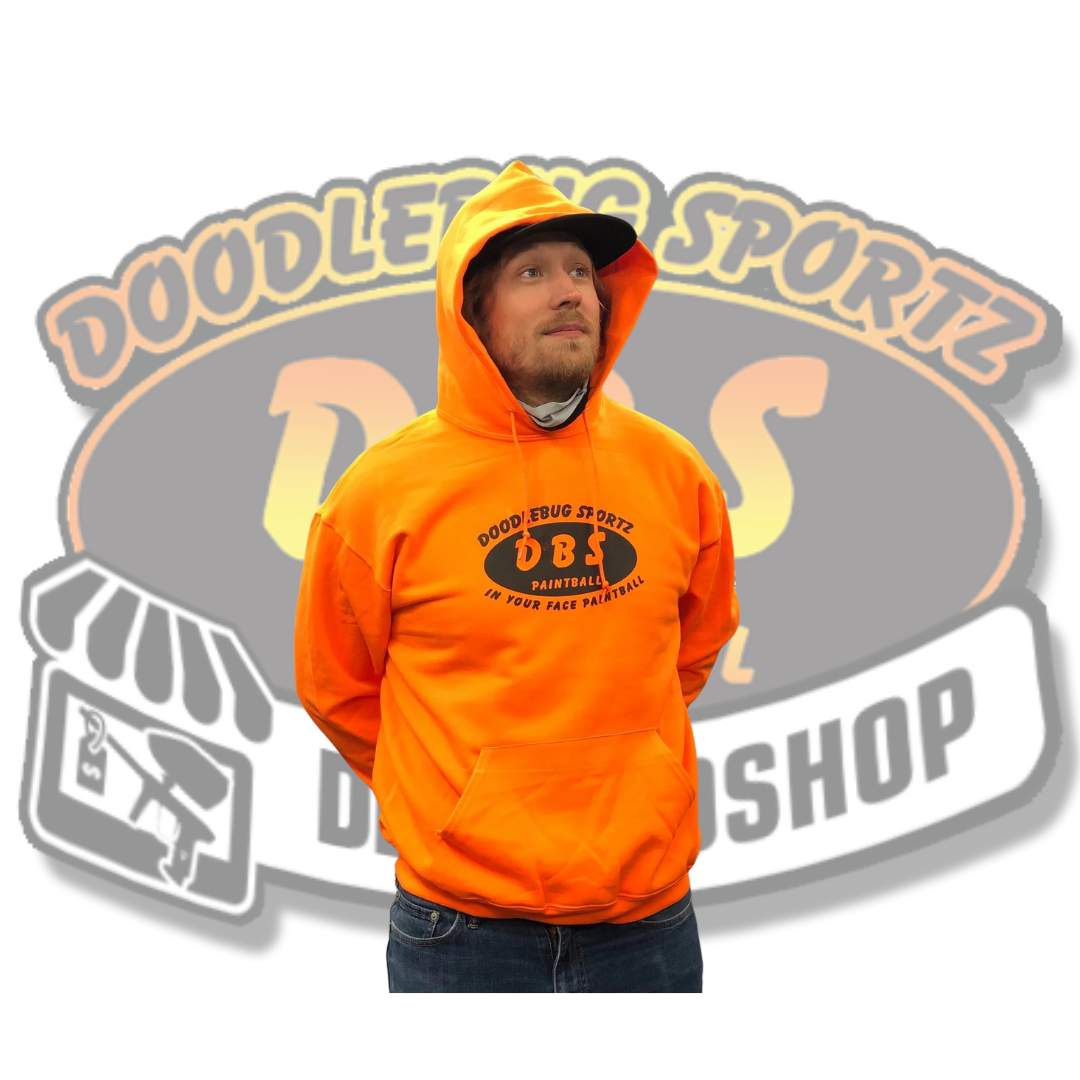 Orange DBS Hooded Sweat Shirt