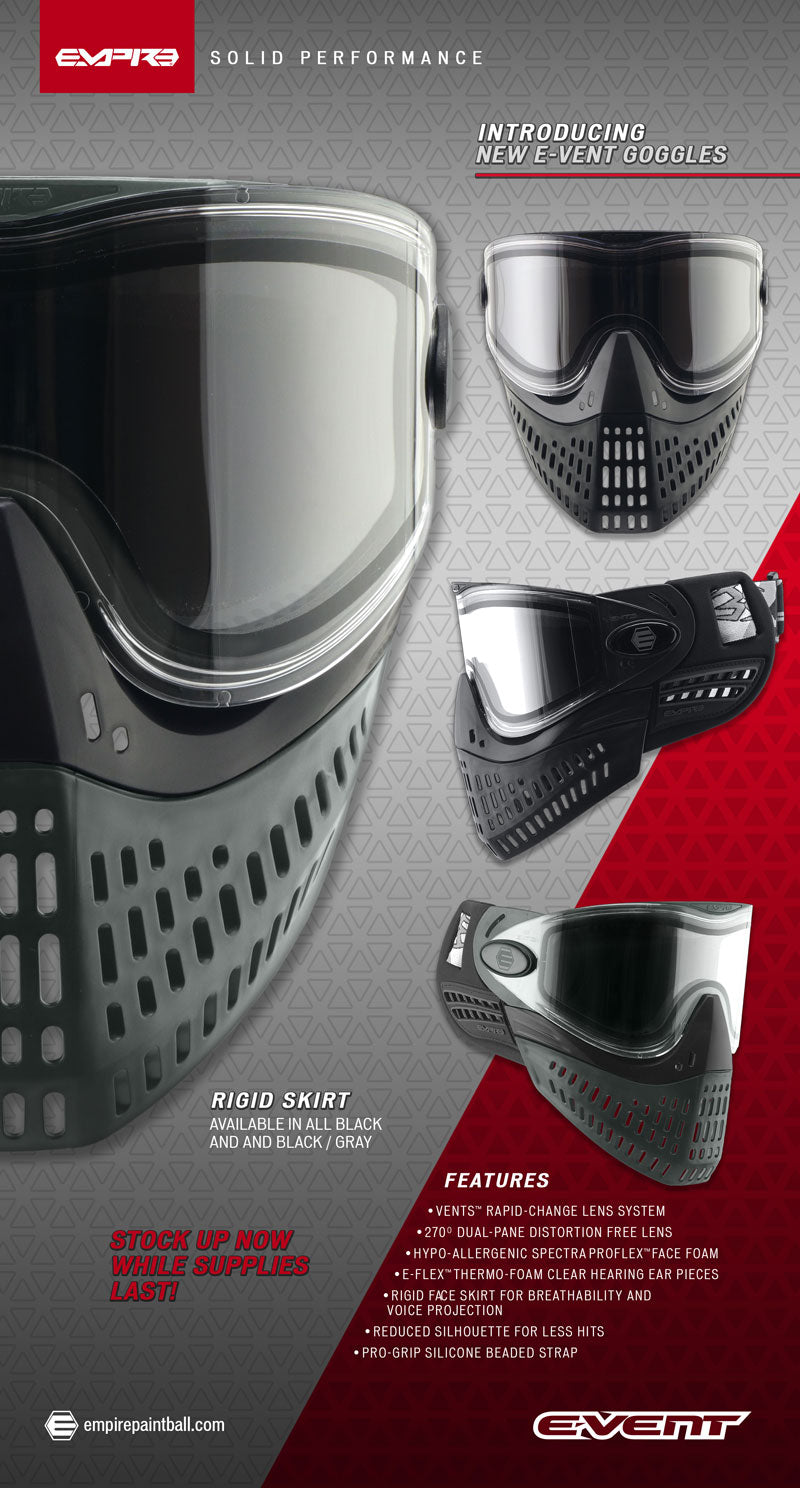 Empire e-Vent 2.0 Paintball Mask