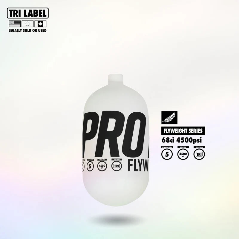 INFAMOUS PRO DNA FLYWEIGHT TANK 68CI - PRO DNA - PEARL/BLACK