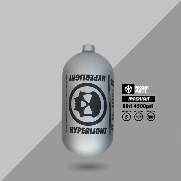 INFAMOUS HYPERLIGHT 80CI - Tank Only - SILVER / BLACK