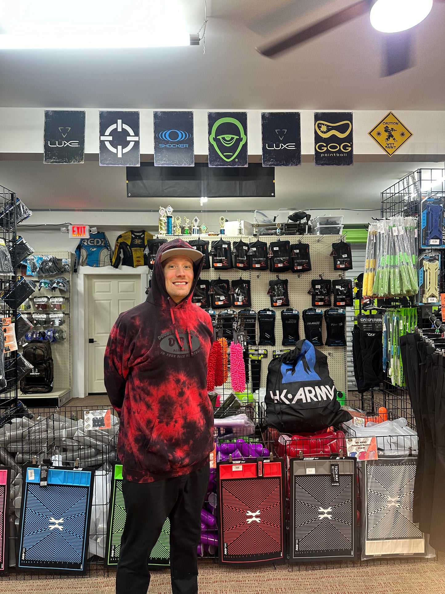 DBS HOODIE - TIE DYE CUSTOM COLOR!