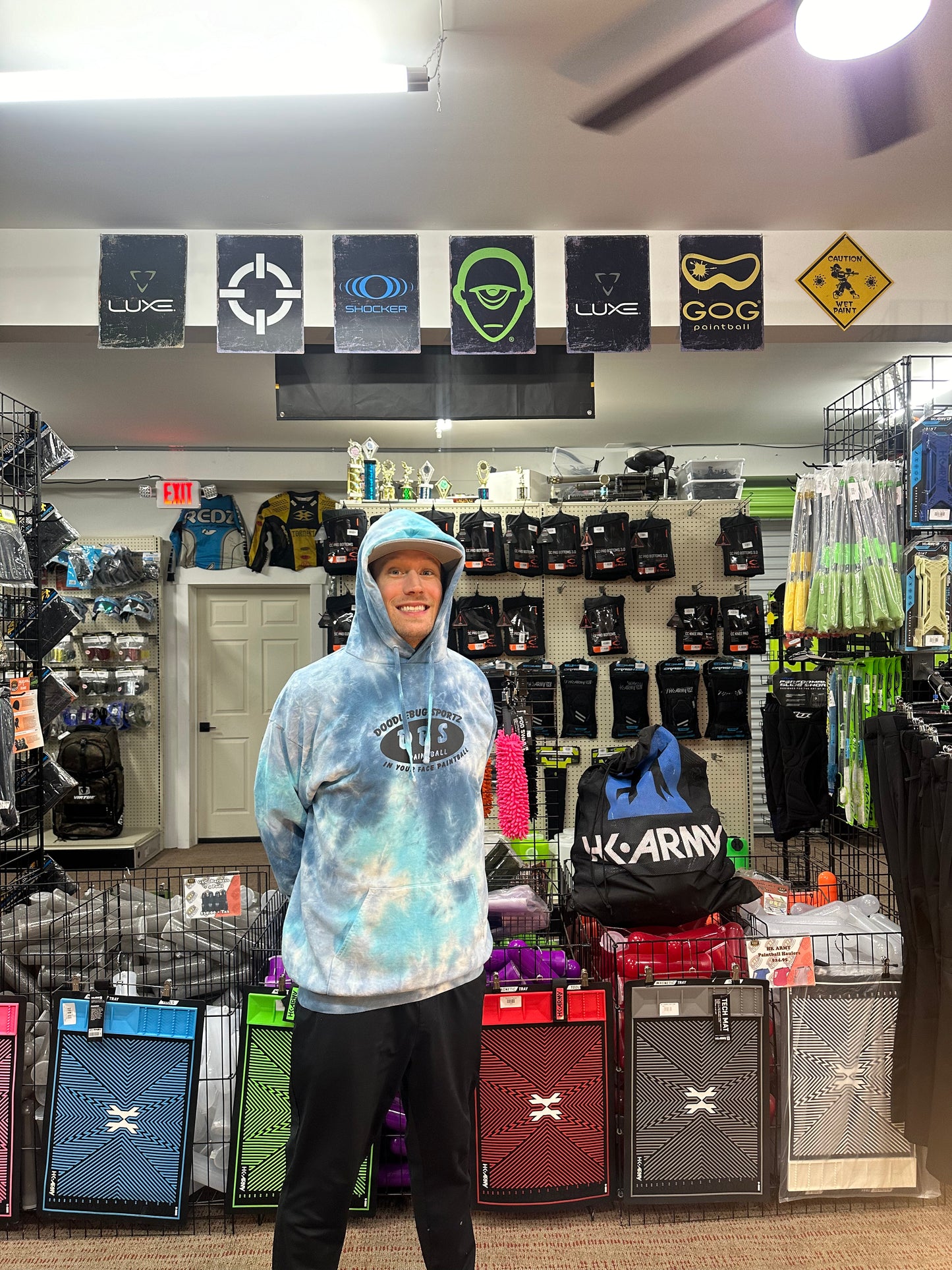 DBS HOODIE - TIE DYE CUSTOM COLOR!