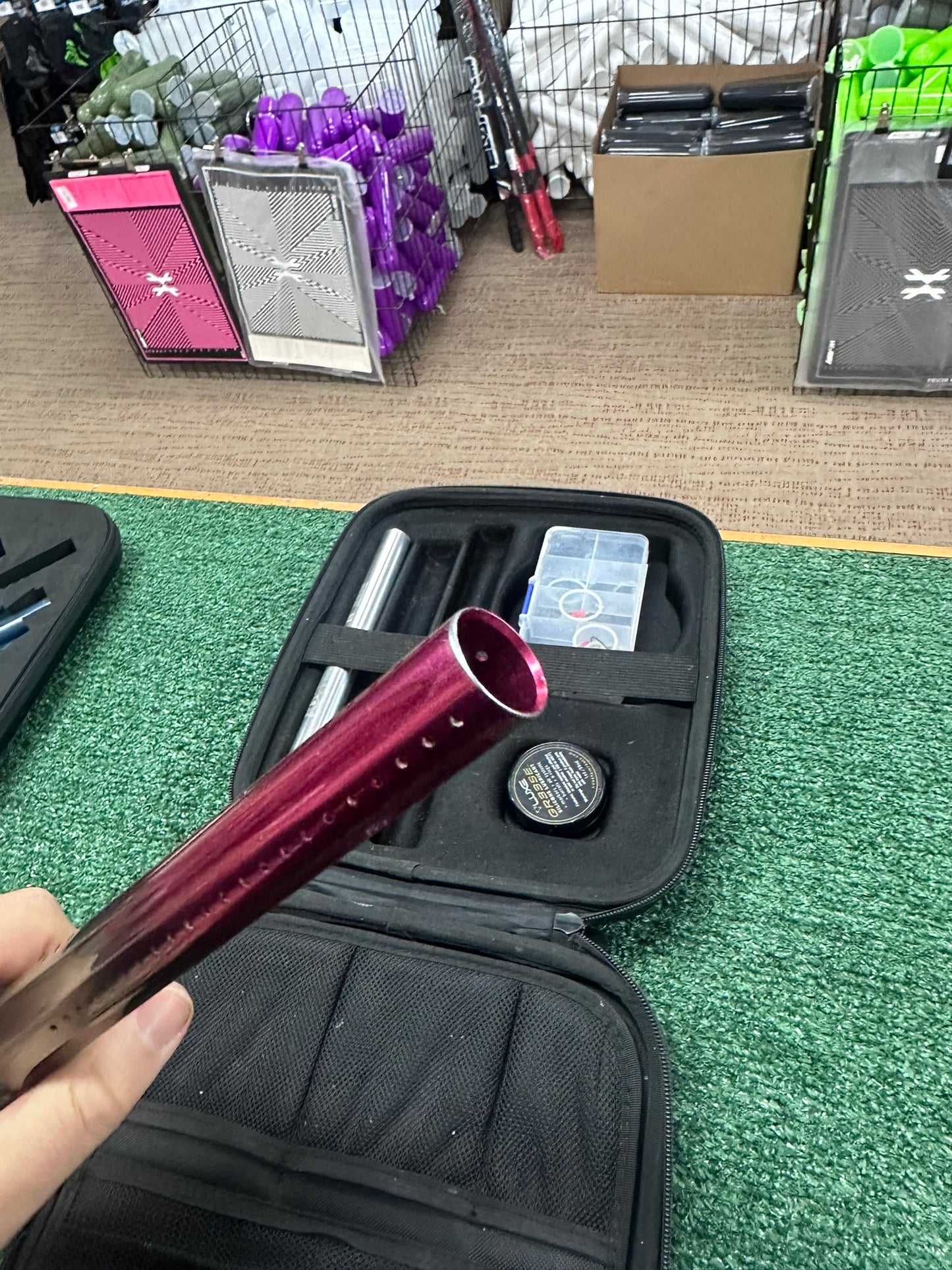 USED Luxe Tm40 - Red/Grey Fade(#TM-2993)