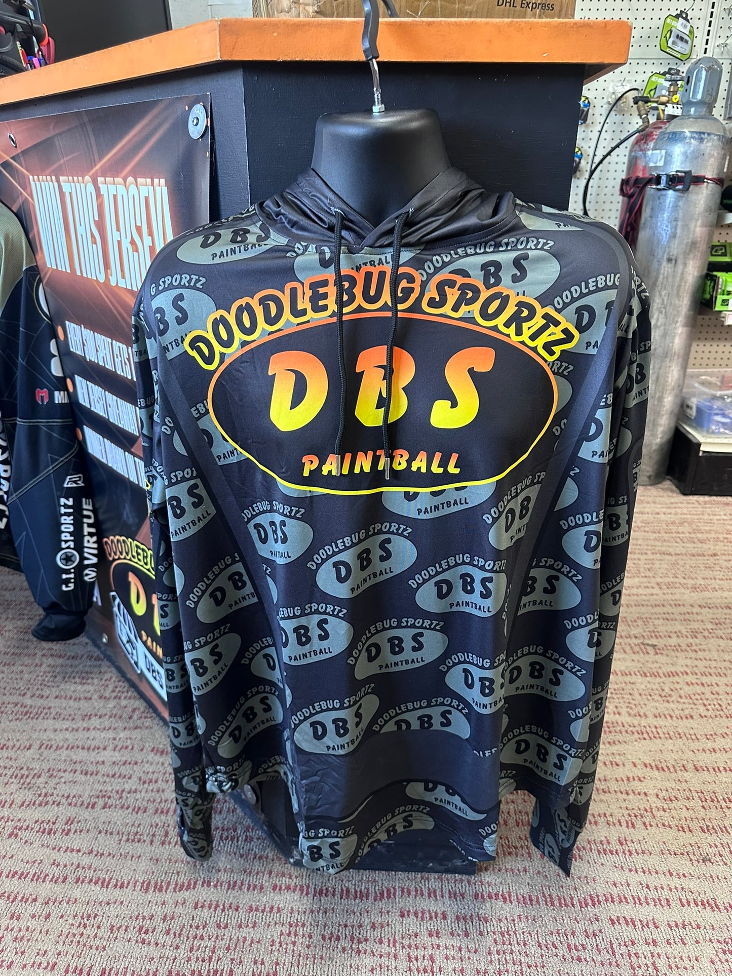 DBS Camo Circle Jersey W/hood