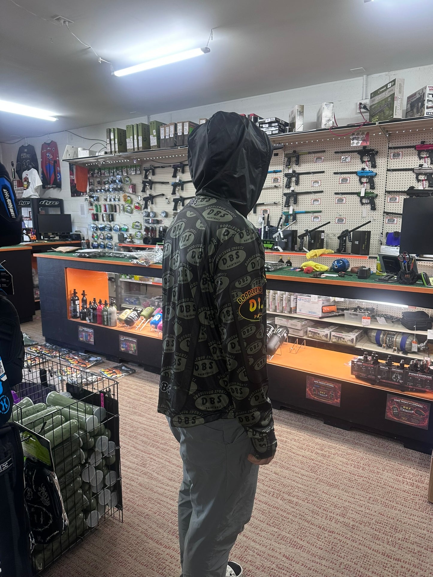 DBS Camo Circle Jersey W/hood