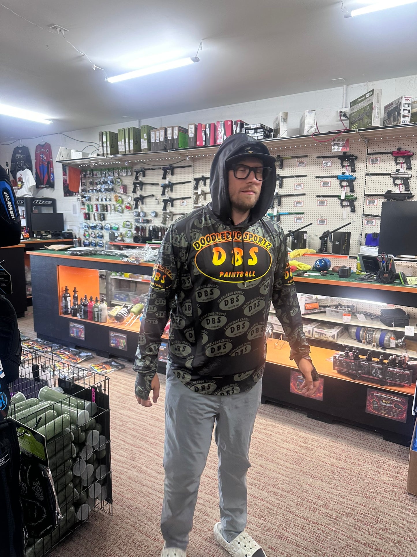 DBS Camo Circle Jersey W/hood