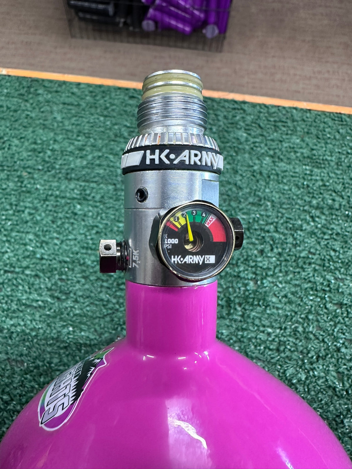 Used HK 68Ci HSTL Tank Pink W/silver reg.(Born 06/25)