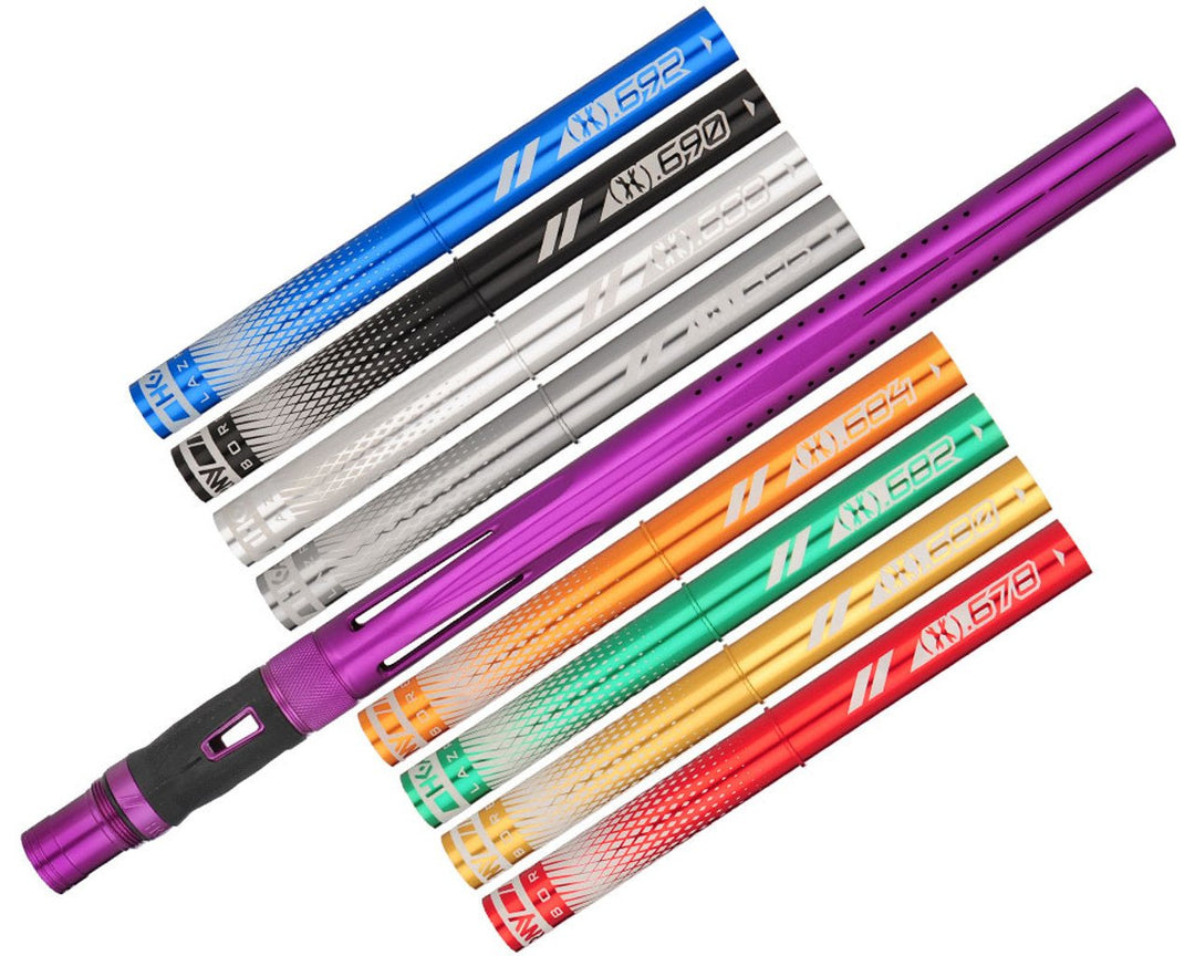 HK LAZR Max Barrel kit 15" - Autococker - Dust Purple w/ colored inserts