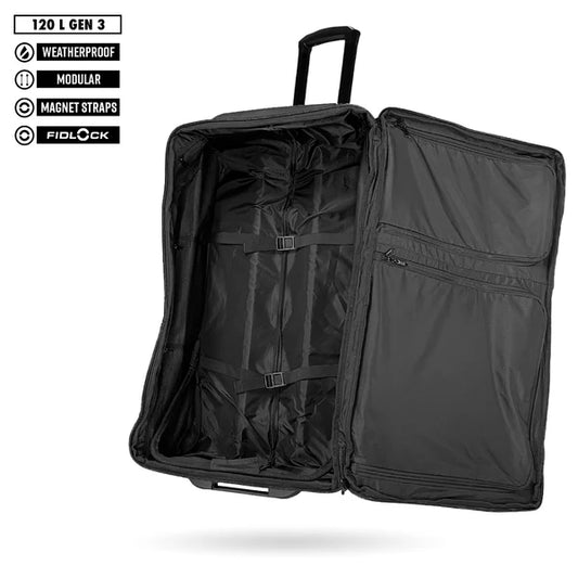 FNDN 120L Modular Weatherproof Rolling Gearbag - XL(GEN3)