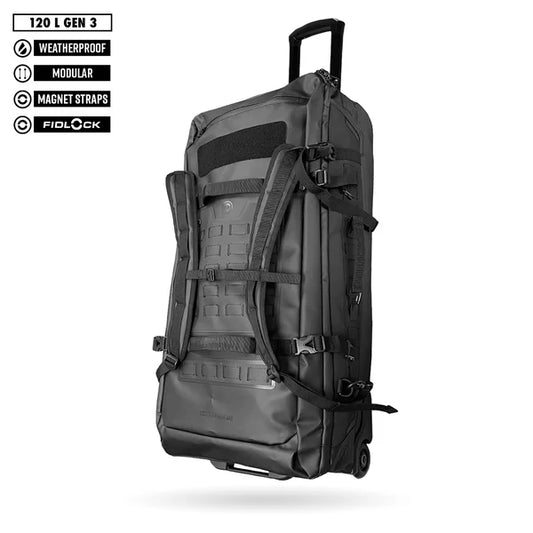 FNDN 120L Modular Weatherproof Rolling Gearbag - XL(GEN3)